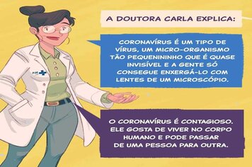 Foto - MATERIAL INFORMATIVO SOBRE CORONAVÍRUS - MINISTÉRIO DA SAÚDE